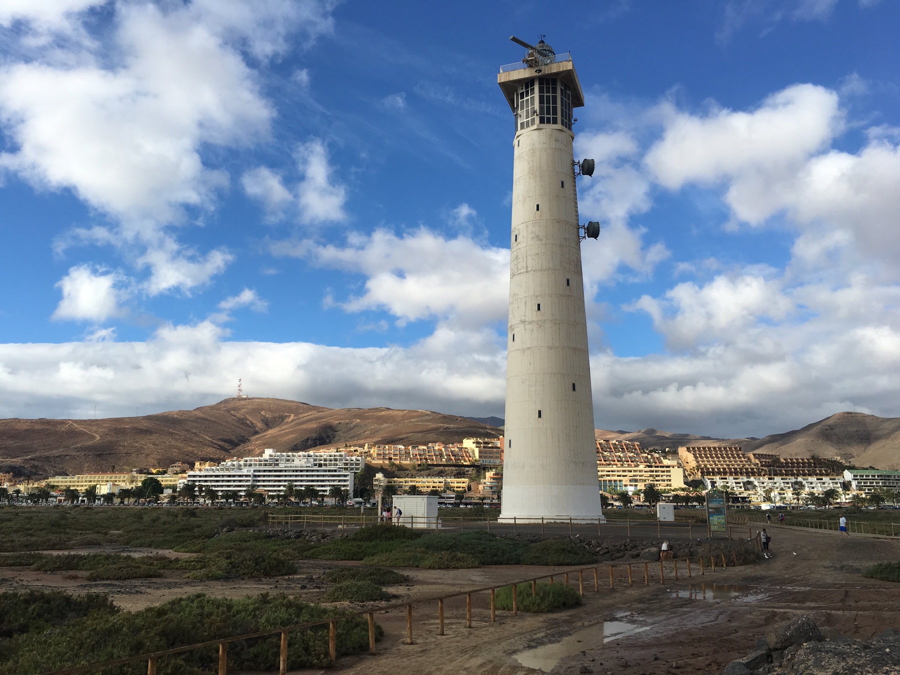image lighthouse on the Janida beach